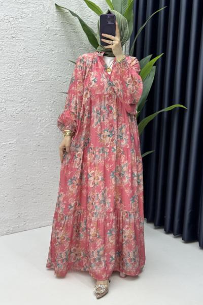 Beste Elbise Tesettür Giyim Gül