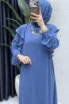 Canan Elbise Tesettür Giyim  İndigo