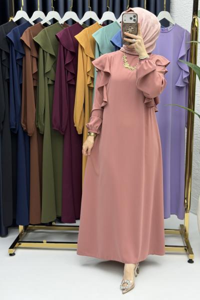 Canan Elbise Tesettür Giyim  Gül