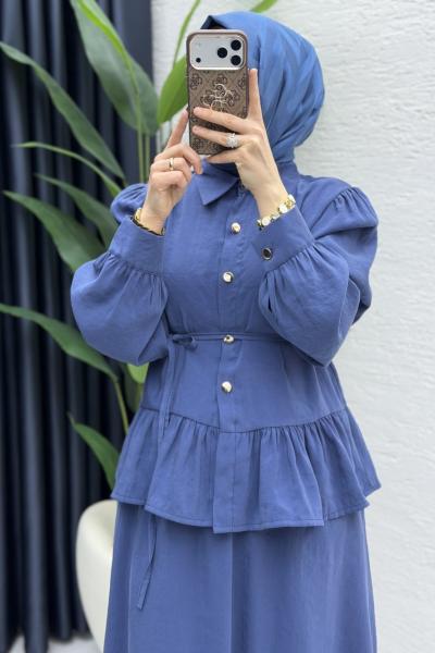 Deren Etekli Takım İndigo