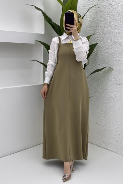 Eda Jile Tesettür Giyim  Mint Yeşil