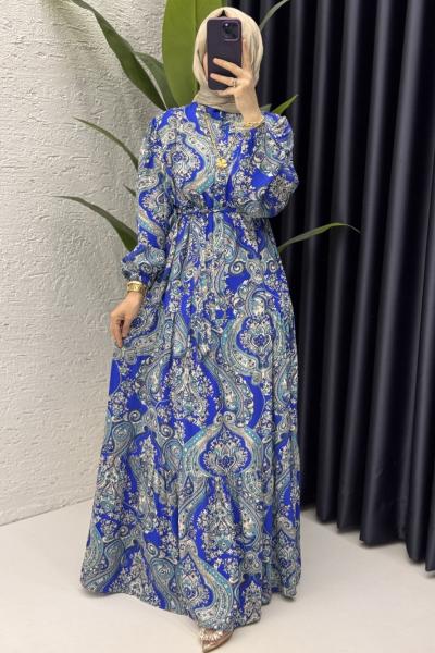 Fidan Elbise Tesettür Giyim Lacivert