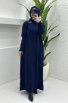 Gaye Elbise Lacivert