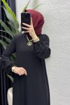 İdil Elbise Tesettür Giyim  Siyah