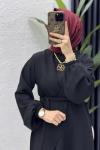 Mahinur Takım Tesettür Giyim  Siyah