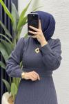Miray Elbise Tesettür Giyim  Lacivert
