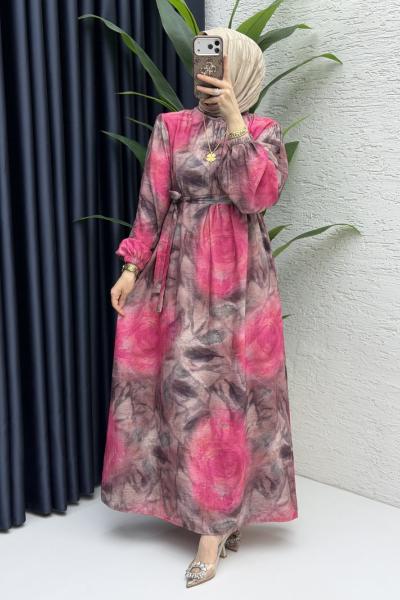 Pera Elbise Tesettür Giyim Gül