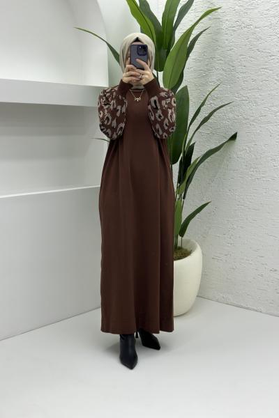 Serra Elbise Kahverengi