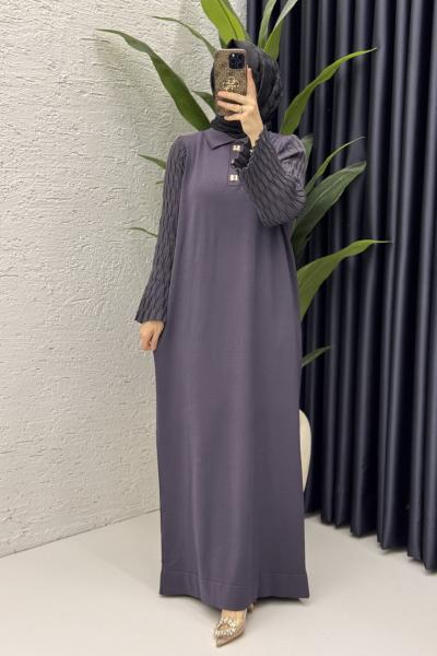Umay Elbise Tesettür Giyim  Antrasit