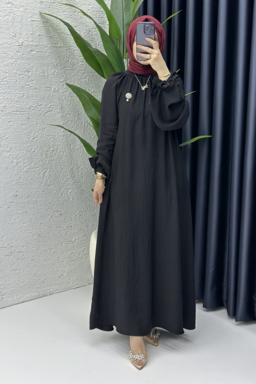 Yade Elbise Siyah
