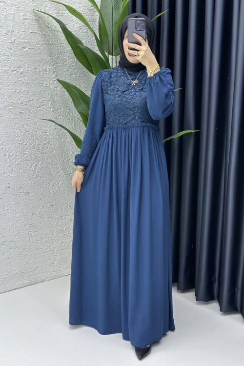 Zeynep Elbise İndigo