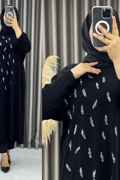 3282 Sina Tunik Siyah