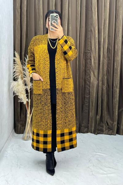 3286 Dilemnaz Hırka Sarı