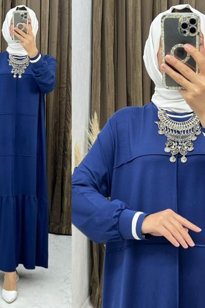 3294 Vildan Elbise İndigo
