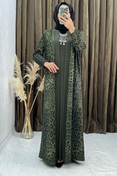 3307 Alize Elbise Takım Haki