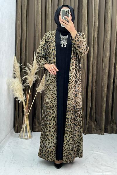 3307 Alize Elbise Takım Siyah