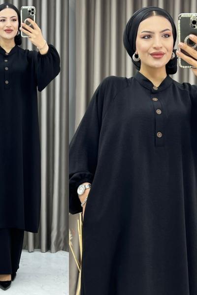 3370 Banu Takım Siyah