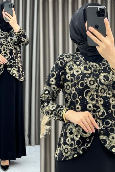 3408 Merve Elbise Altın