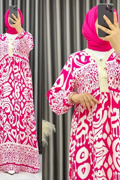 3547 Mira Elbise Pembe