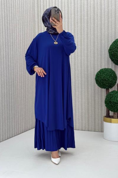 3922 Suzan Piliseli Pantolonlu Takım