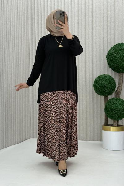 3928 kuzey leopar etekli takım