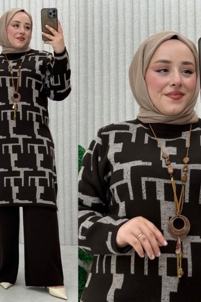 Afrodit Triko Pantolonlu Takım