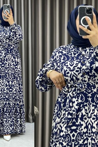 Efruz Elbise lacivert