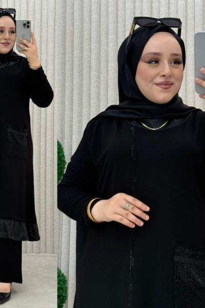 Feza fırfır detaylı  takım