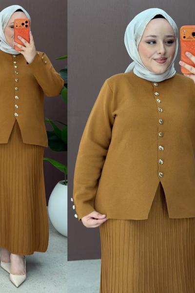 Halime etekli takım