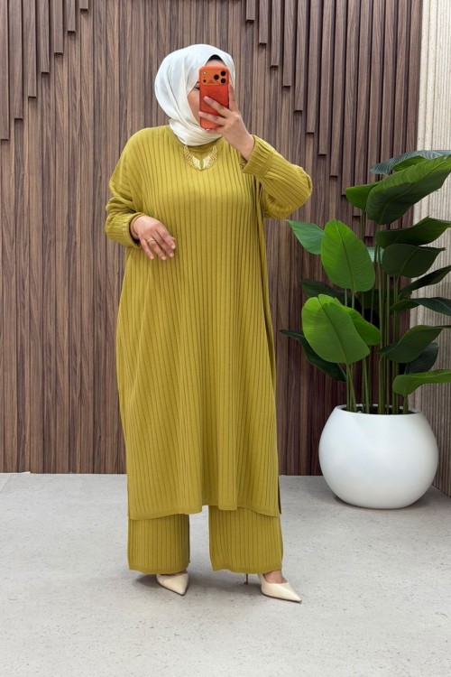 Mısra Pantolonlu Takım