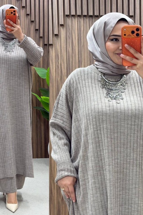 Mısra Pantolonlu Takım