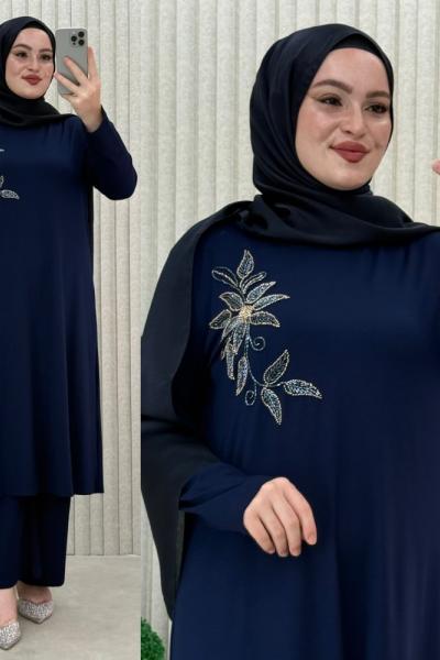 Müyesser pantolonlu takım