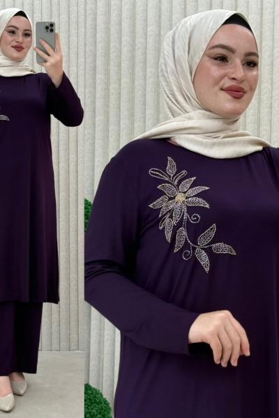 Müyesser pantolonlu takım