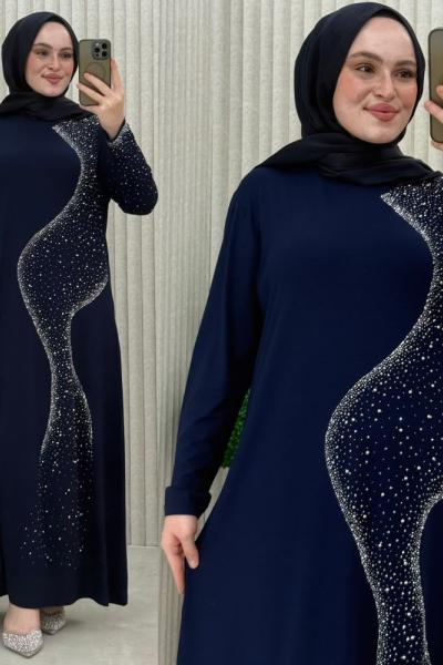 Nora Taş İşlemeli Elbise