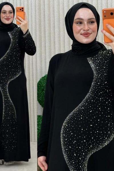 Nora Taş İşlemeli Elbise