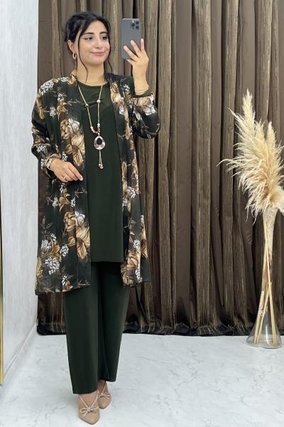 Rosalinda 3 lü Takım Zümrüt