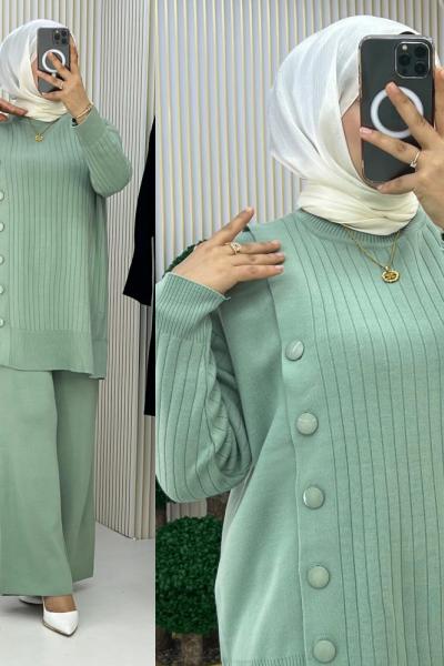 Süheyla Düğmeli Takım