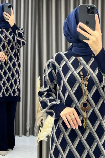 Umay Triko Takım Lacivert