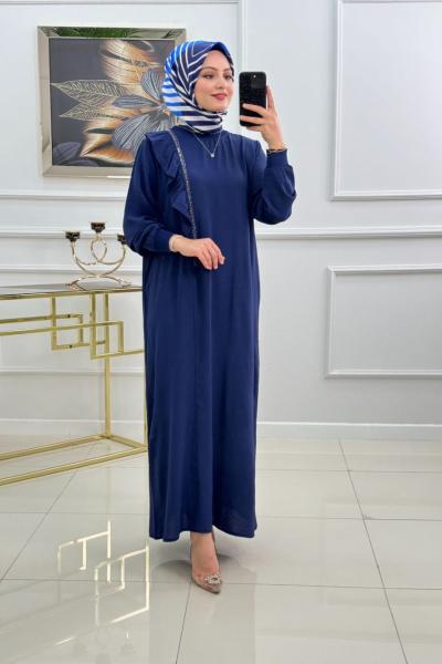 AYTEN ELBİSE -LACİVERT