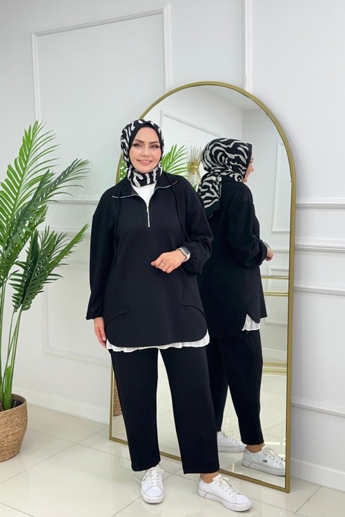BELİZ OYSHO TAKIM - SİYAH
