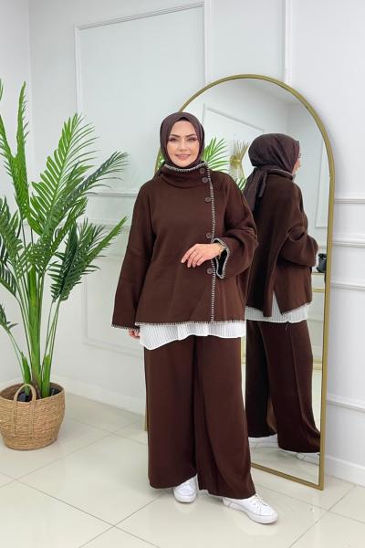 DOĞA TRİKO TAKIM - ACI KAHVE