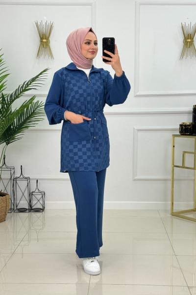 ELİZ TAKIM - İNDİGO MAVİ