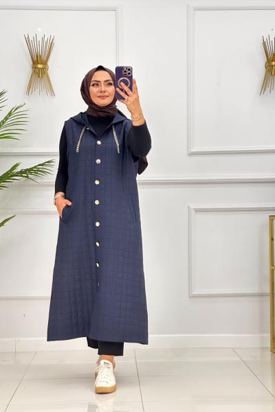 ESİN YELEK - LACİVERT