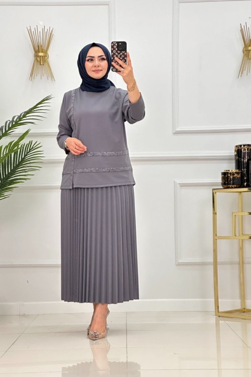 ESRA ETEKLİ TAKIM-GRİ