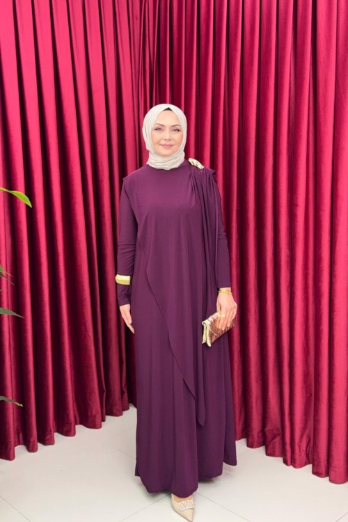 EVİE ELBİSE - MÜRDÜM