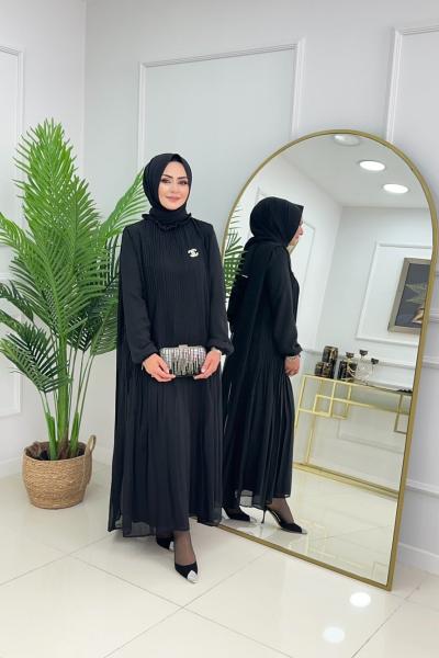 FİRUZE ELBİSE-SİYAH