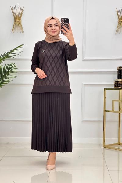 GÜNEL ETEKLİ TAKIM-ACI KAHVE