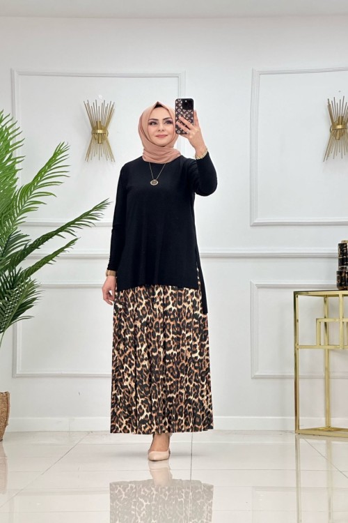 Leopar Etekli Takım