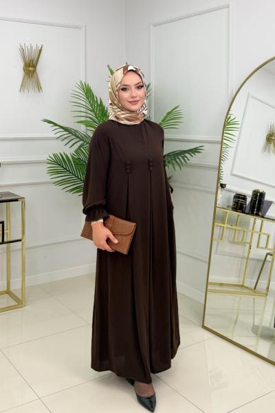 MERVE ELBİSE-ACI KAHVE