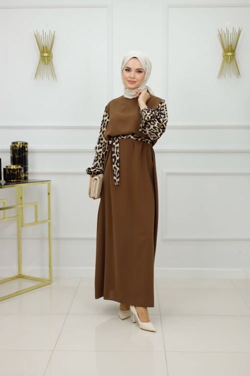 NESLİHAN ELBİSE-SİYAH